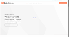 Desktop Screenshot of caldesigngroup.com